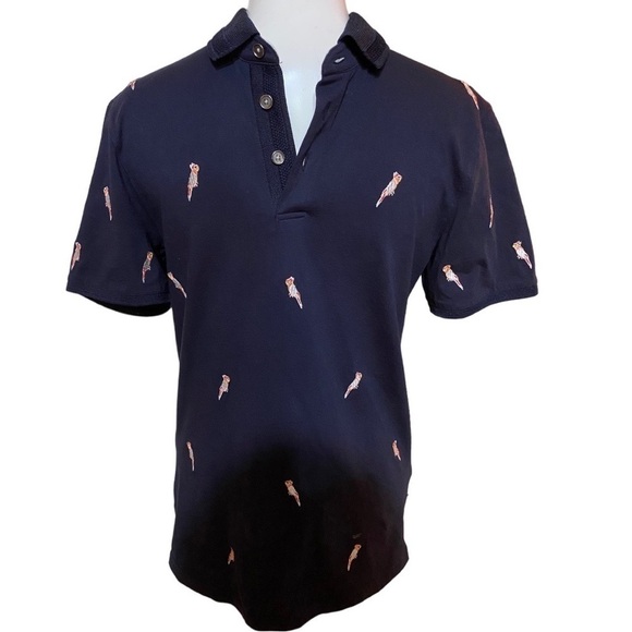 Ted Baker London Other - Ted Baker Hapnes Bird-Embroidered Regular Fit Polo Size 2 (S) Men’s